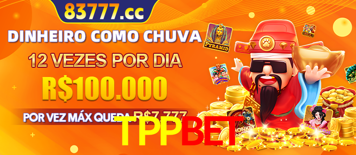 Banner do programa de recompensas Recomende para amigos do TPPBET, detalhando os bônus por convidar amigos, com prêmios que chegam a R$288.888.